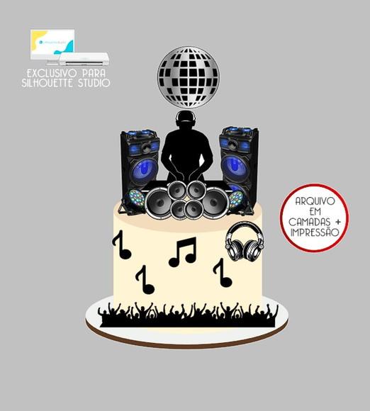 1502 - Arquivo Topo de Bolo Dj Música