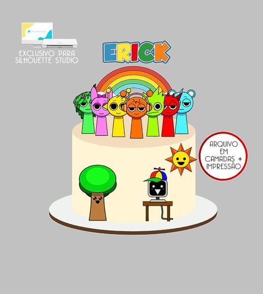 1613 - Arquivo Topo de Bolo Undertale Game