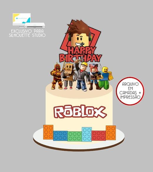 1776 - Arquivo Topo de Bolo Roblox