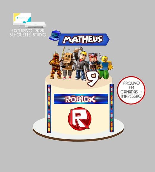 1998 - Arquivo Topo de Bolo Roblox