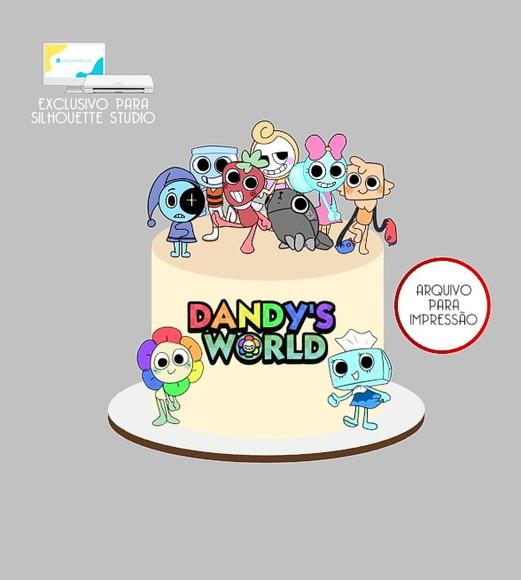 2012 - Arquivo Topo de Bolo Dandy's World