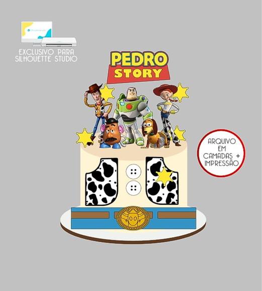 2011 - Arquivo Topo de Bolo Toy Story