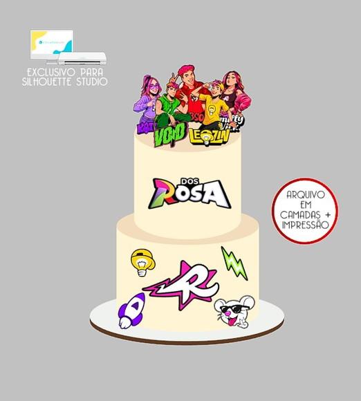 2054 - Arquivo Topo de Bolo Emilly Vick dos Rosa