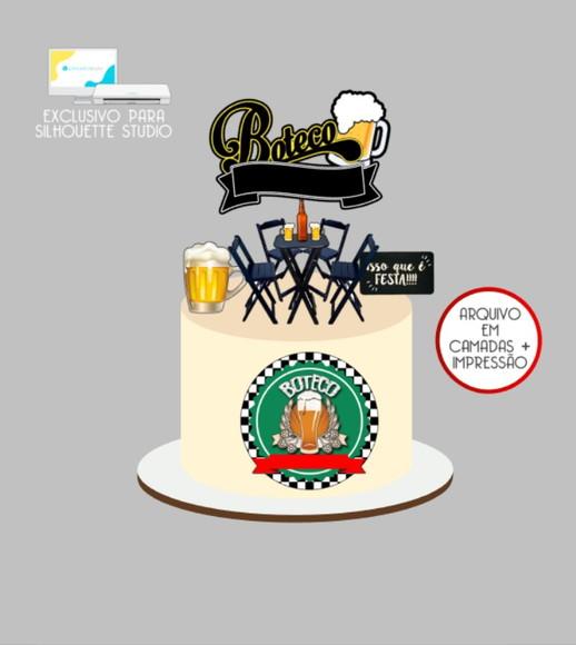 2272 - Arquivo Topo de Bolo Boteco