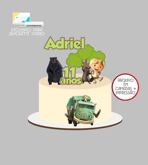 2393 - Arquivo Topo de Bolo Zé Coleta