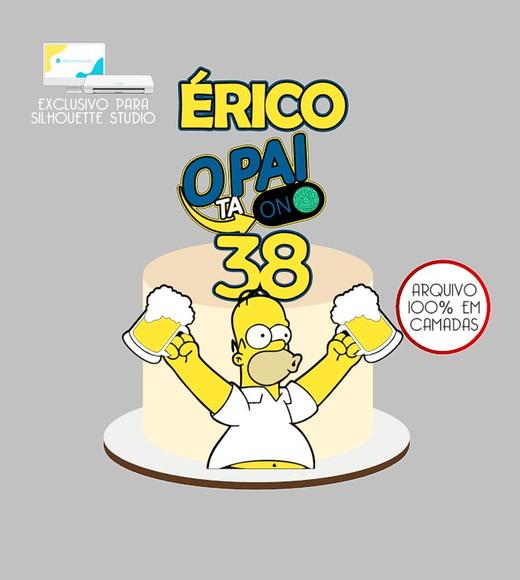 294 - Arquivo Topo de Bolo o Pai Ta On Homer Simpson