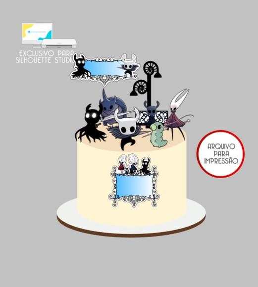 3161 - Arquivo Topo de Bolo Hollow Knight