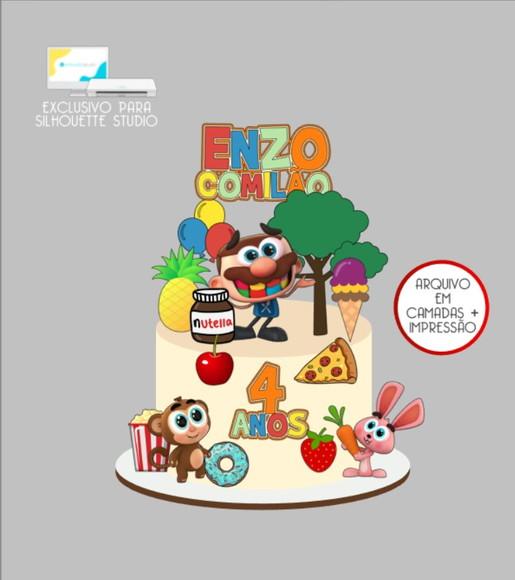 3228 - Arquivo Topo de Bolo José Comilão