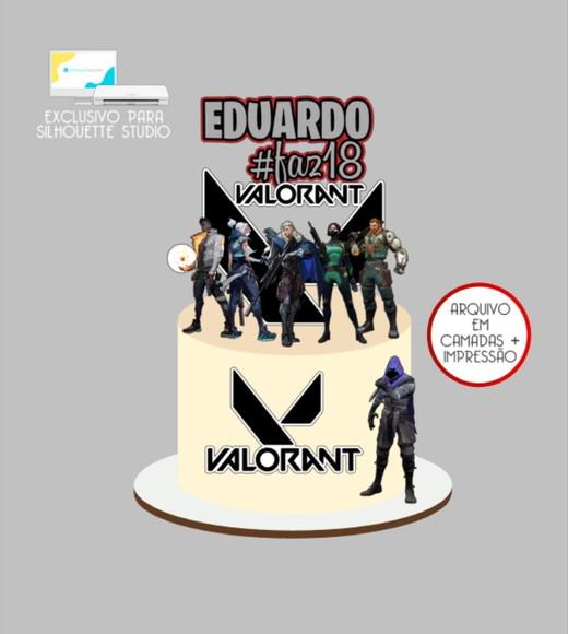 3580 - Arquivo Topo de Bolo Valorant