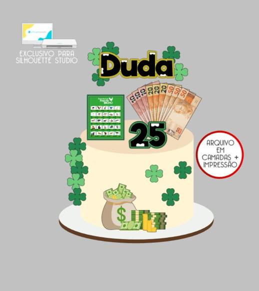 3633 - Arquivo Topo de Bolo Jogo do Bicho