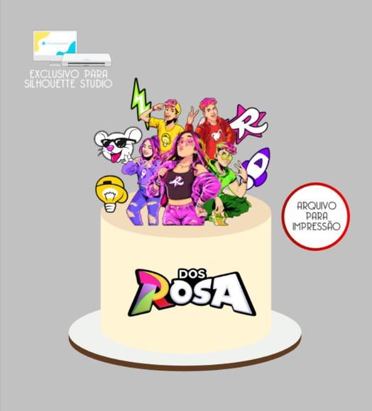 3648 - Arquivo Topo de Bolo Emilly Vick dos Rosa