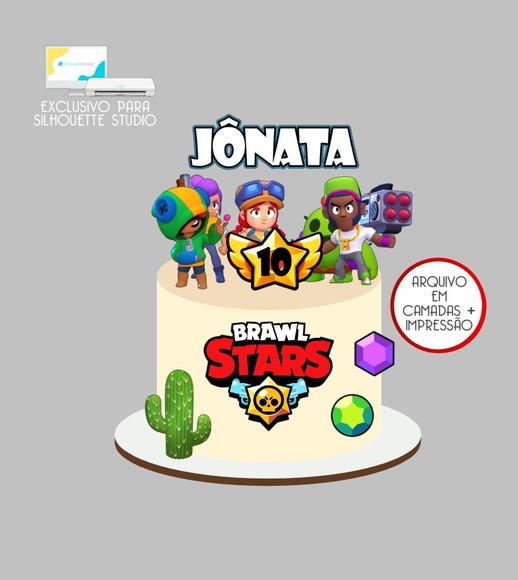 4139 - Arquivo Topo de Bolo Brawl Stars