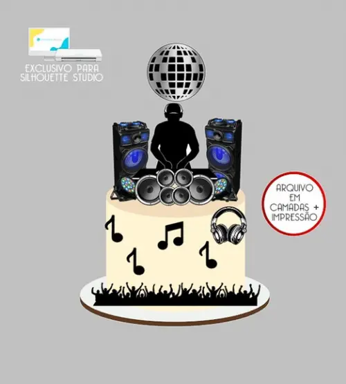 1502 - Arquivo Topo de Bolo Dj Música