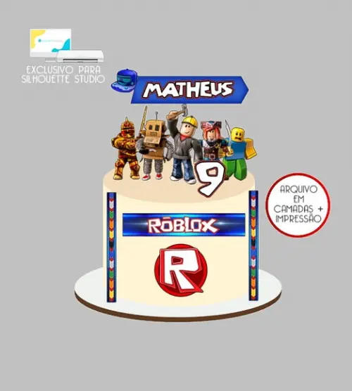 1998 - Arquivo Topo de Bolo Roblox