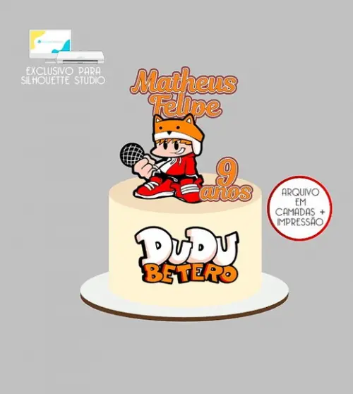 2027 - Arquivo Topo de Bolo Dudu Betero Roblox