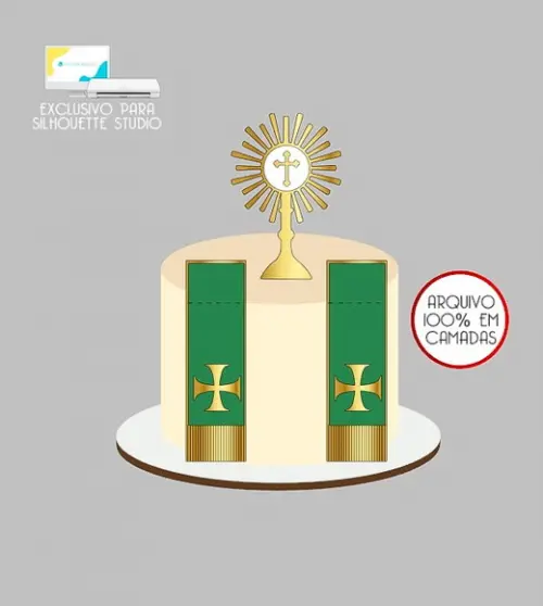 2113 - Arquivo Topo de Bolo Padre