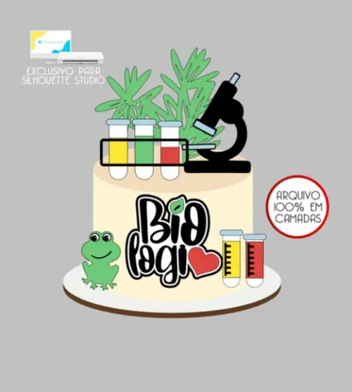 2449 - Arquivo Topo de Bolo Biologia