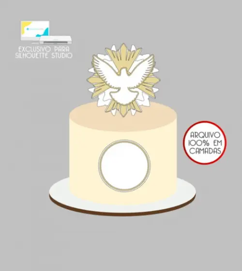 2735 - Arquivo Topo de Bolo Espírito Santo