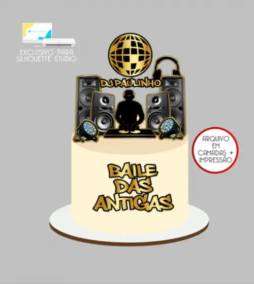 3237 - Arquivo Topo de Bolo Dj Música