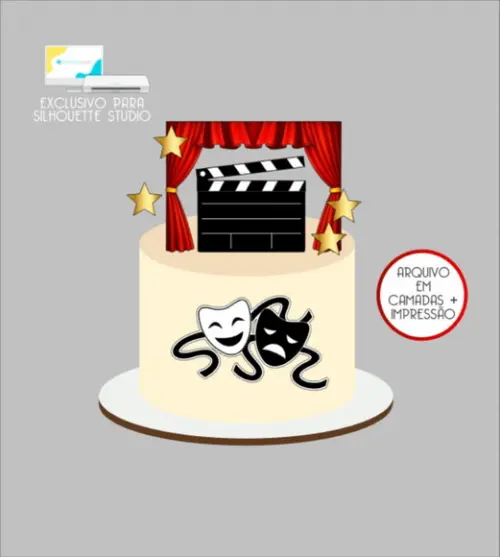 3359 - Arquivo Topo de Bolo Teatro Cinema