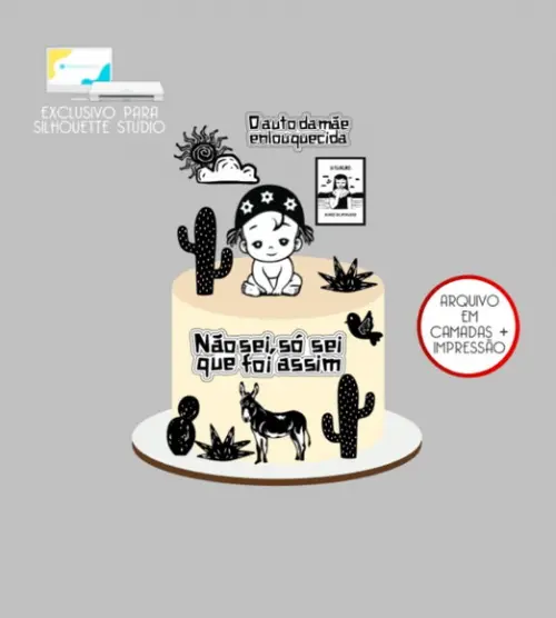 3823 - Arquivo Topo de Bolo o Auto da Mãe Enlouquecida