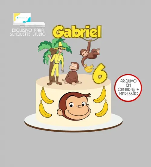 4150 - Arquivo Topo de Bolo George o Curioso