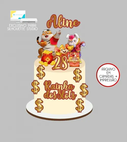 461 - Arquivo Topo de Bolo Jogo do Tigrinho Fortune Tiger