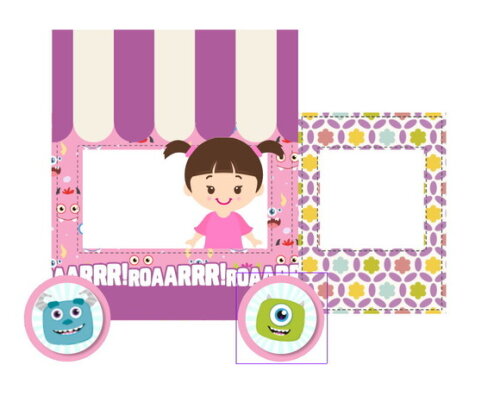 Kit Monstros Sa (Cliente Amanda)