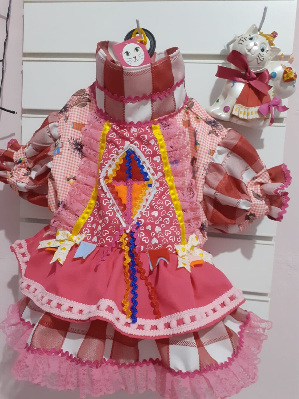 Vestido Pet Festa Junina