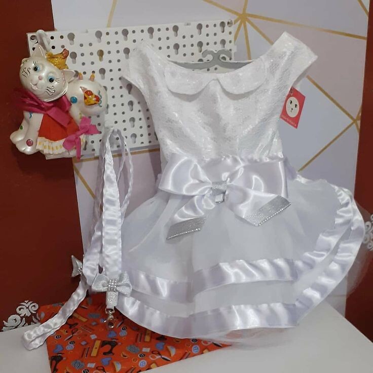 vestido pet Daminha
