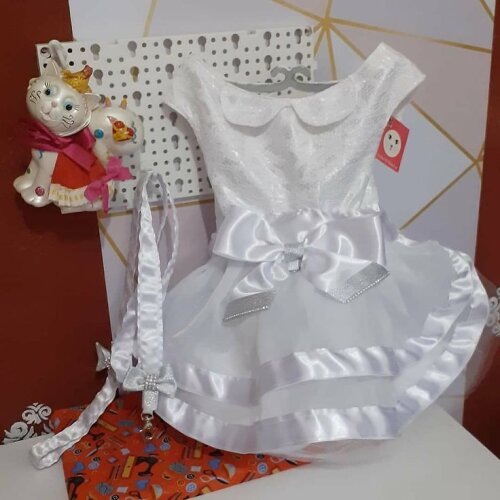 vestido pet Daminha