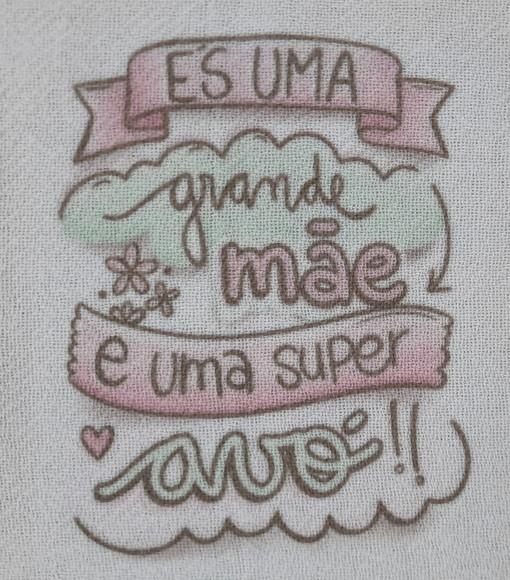 Kit 6 Panos de Prato Dia das Mães Presente Útil