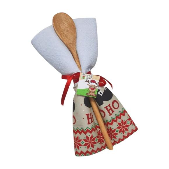Lembrancinha de Natal Personalizada Mimo Pano e Colher