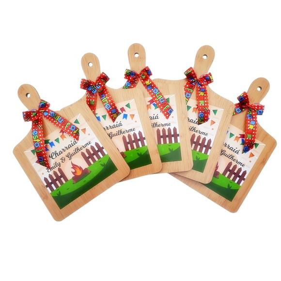 Tábua Lembrancinha Festa Junina Personalizada 29cm
