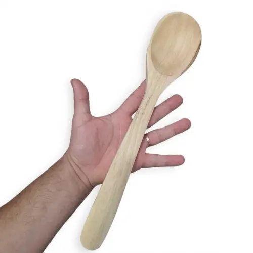 Colher de Pau 36cm Gravada Laser Personalizada