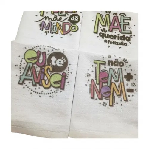 Kit 6 Panos Estampados Frases Que Toda Mãe Fala
