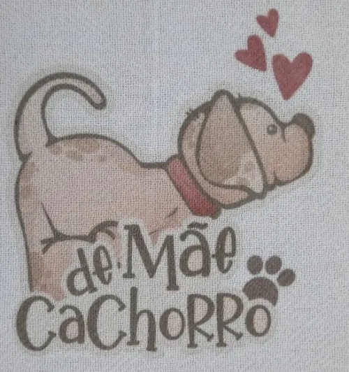 Kit 6 Panos Mãe de Cachorro e Gato Presente Dia das Mães