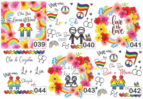Lembrancinha Chá de Cozinha Lgbtqiapn+ Panela
