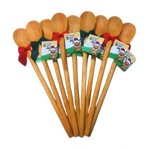 Lembrancinha de Natal Colher de Pau Personalizada Mimo