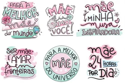 Lembrancinha Dia das Mães Pano com Foto Personalizada