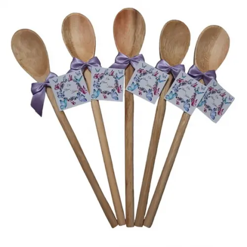 Lembrancinha Lavanda Chá de Cozinha Colher de Pau