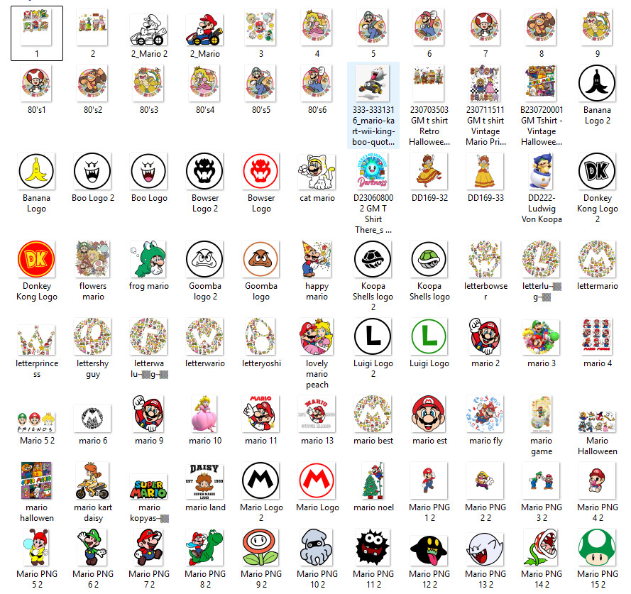 KIT DIGITAL SUPER MARIO - MEGA PACK