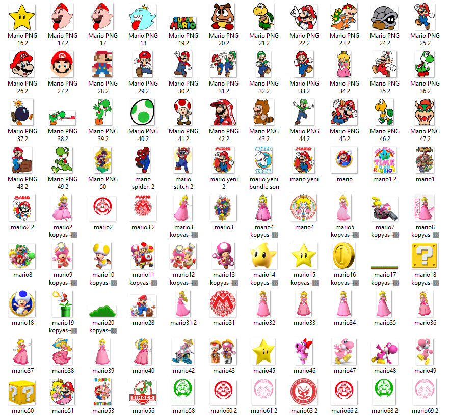 KIT DIGITAL SUPER MARIO - MEGA PACK
