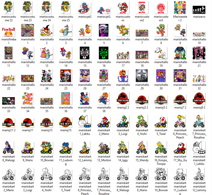 KIT DIGITAL SUPER MARIO - MEGA PACK