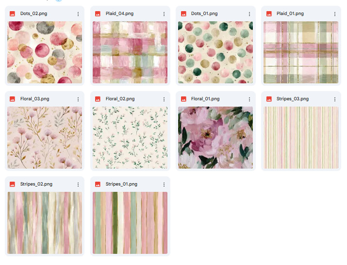 Papel Digital Cottage Garden