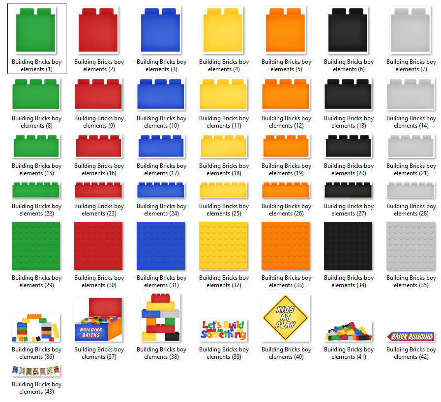 KIT DIGITAL LEGO SCRAPBOOK