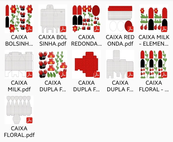 Arquivo de Corte Festa Joaninha - Studio e pdf