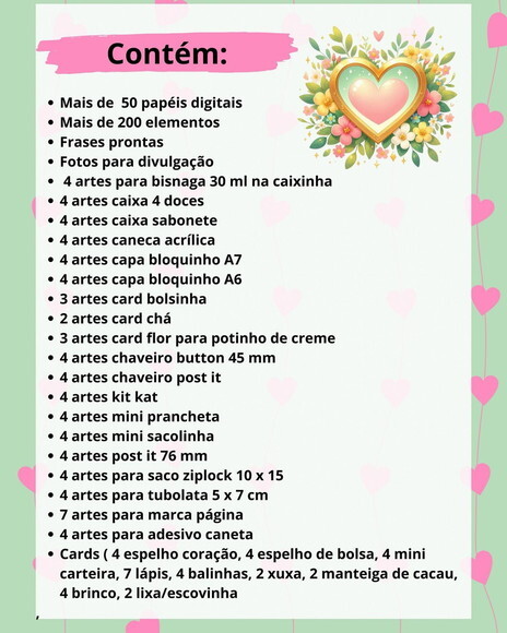 Arquivo de Corte Mimos Dia das Mães 2025 Png pdf Dxf Svg