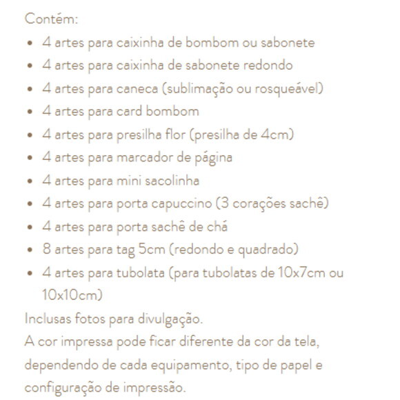 Arquivo de Corte Mimos Dia das Mães 2026 Png pdf Dxf Svg