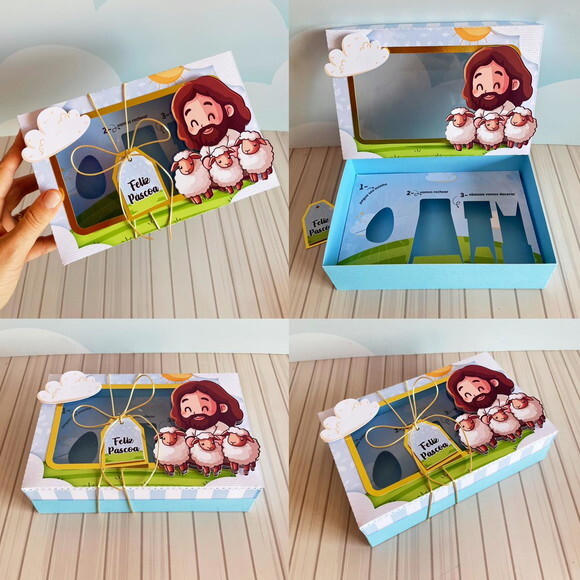 Arquivo de Corte Mini Confeiteiro Cristão Menino pdf Studio